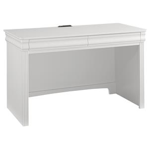 Vaughan Bassett French Market Laptop/Tablet Desk - 2 Drawers & Power Pack